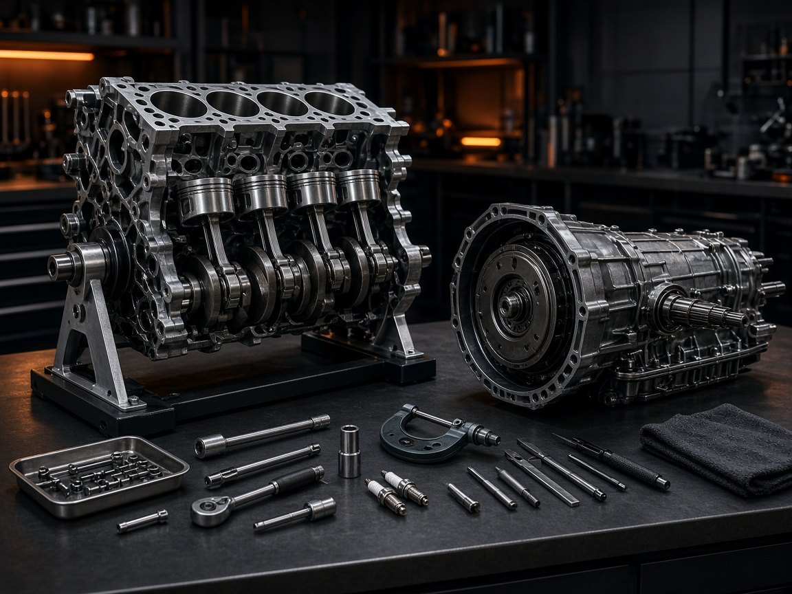 Motor ve şanzıman revizyonu